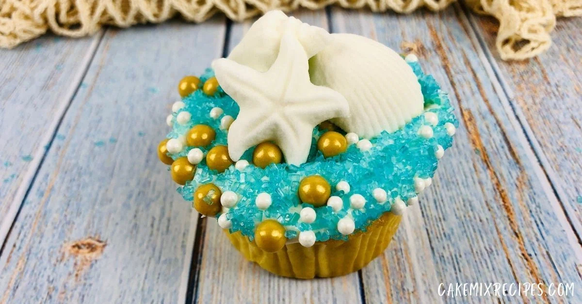 Beach Cupcakes
