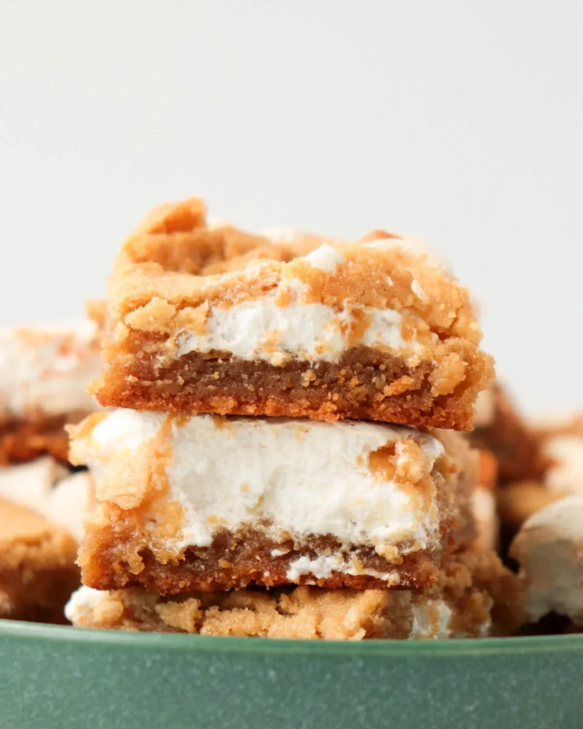 Fluffernutter Bars (Marshmallow Peanut Butter Bars)