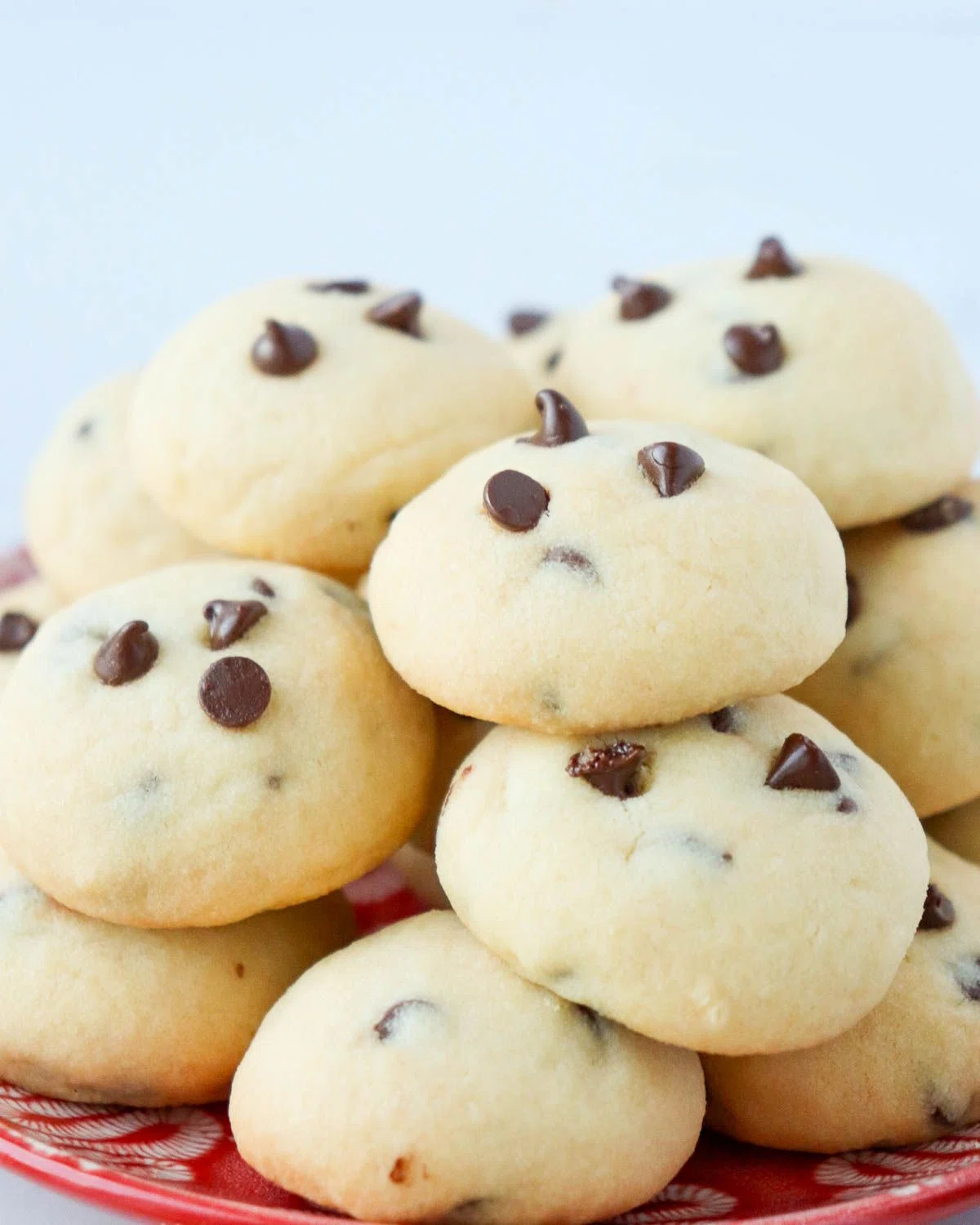 Chocolate Chip Shortbread Cookies