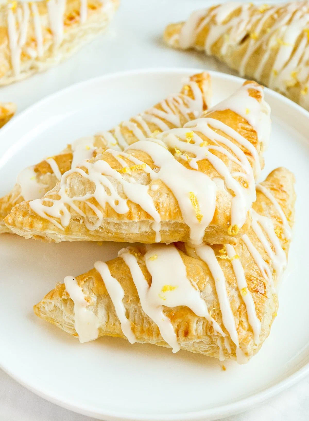 Lemon Cream Cheese Turnovers