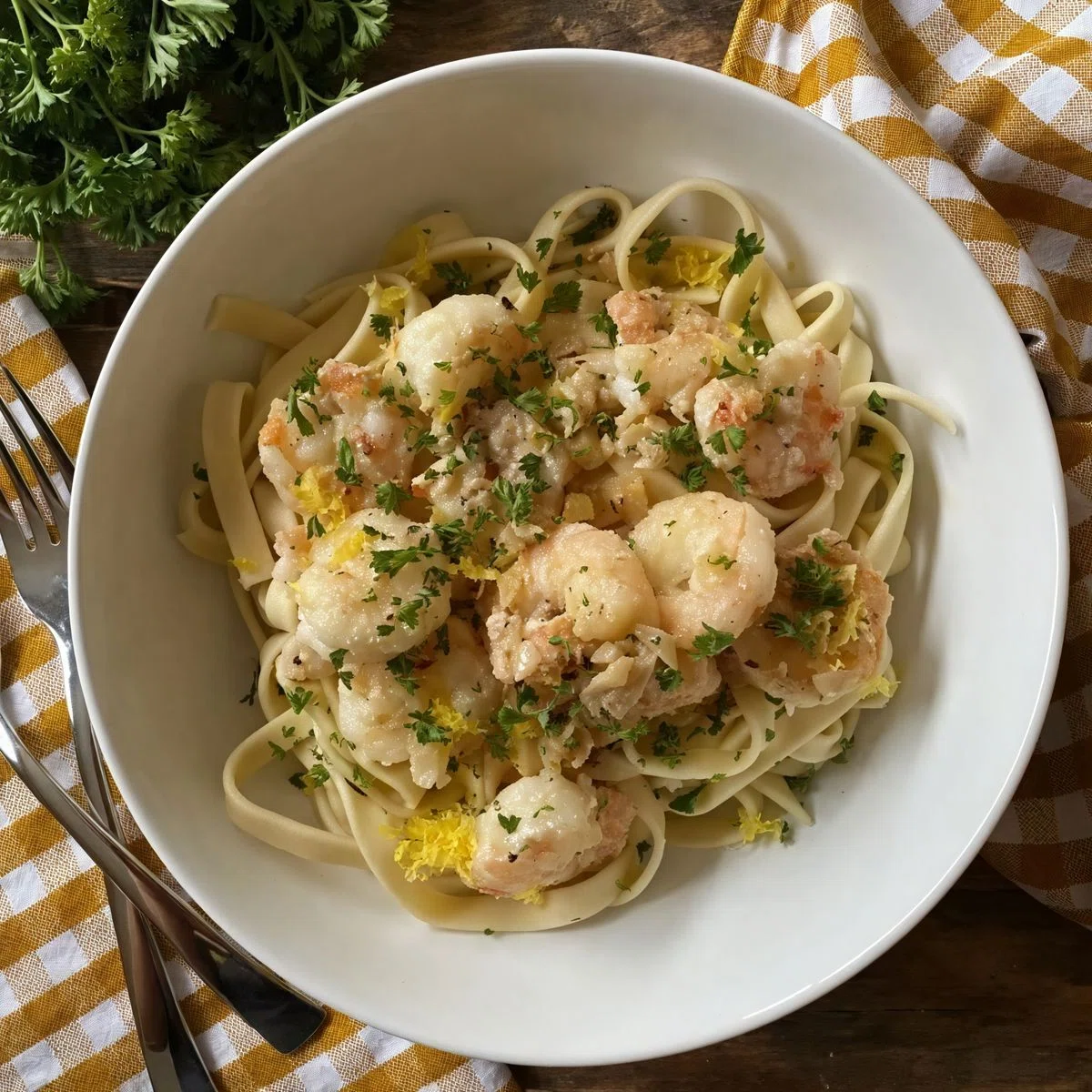 Super Simple Lemon Garlic Shrimp