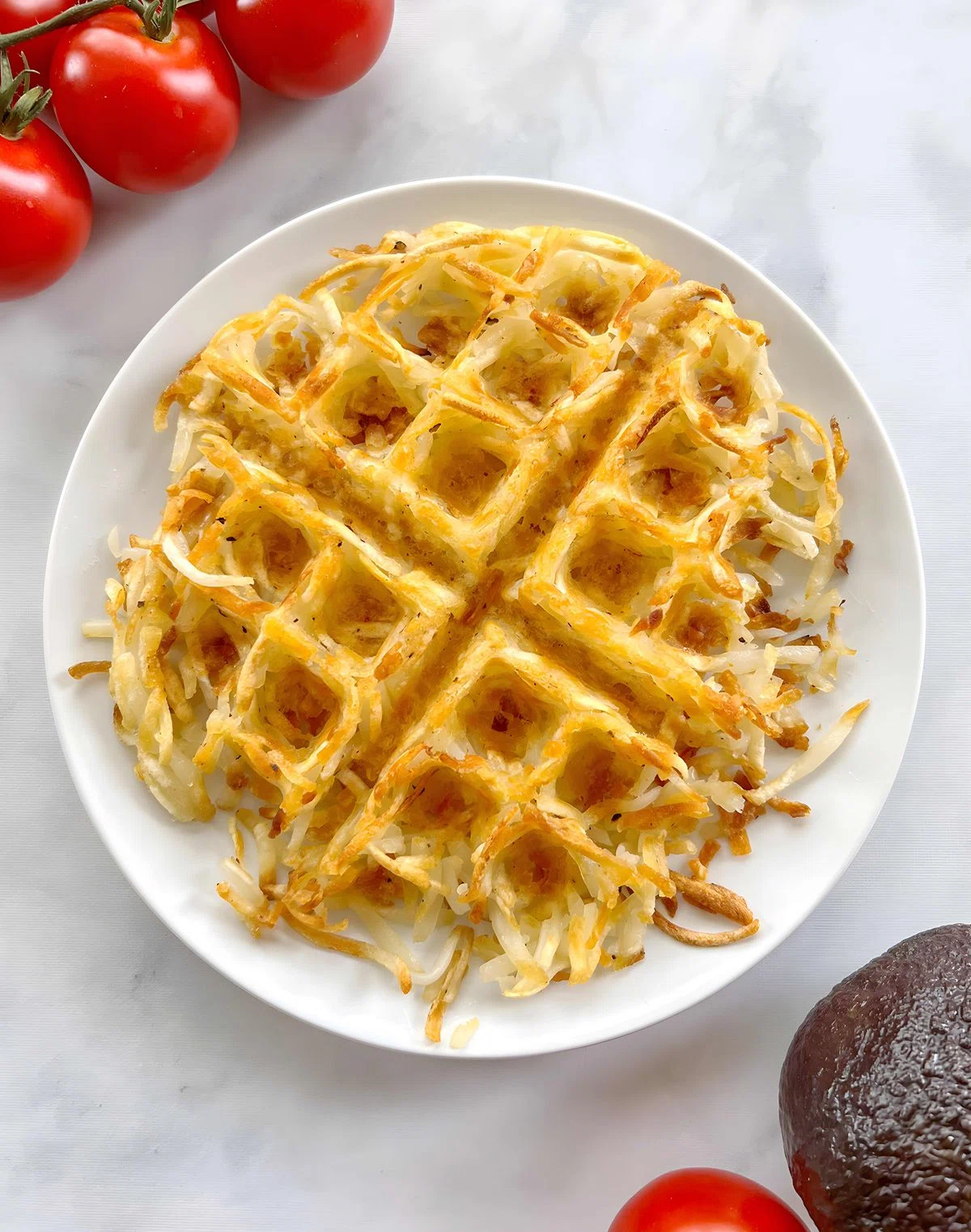 Vegan Hash Brown Waffles