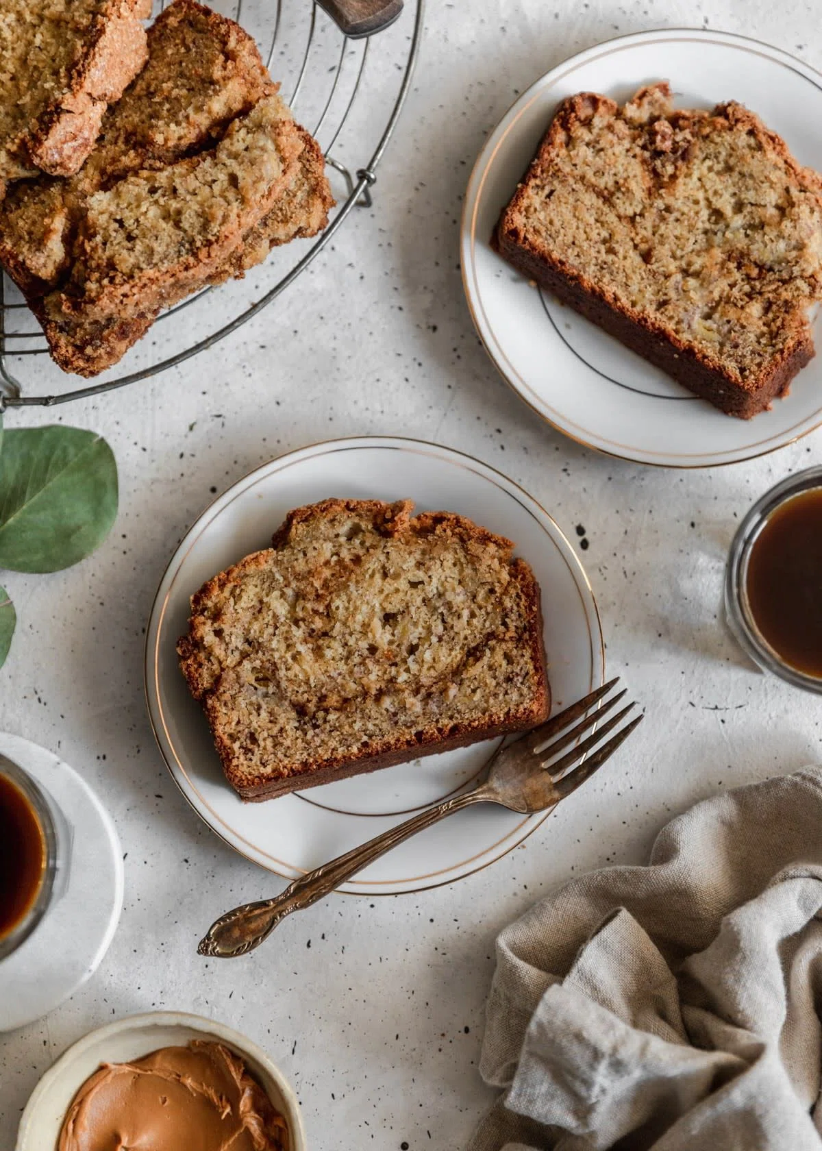 Cookie Butter Banana Bread