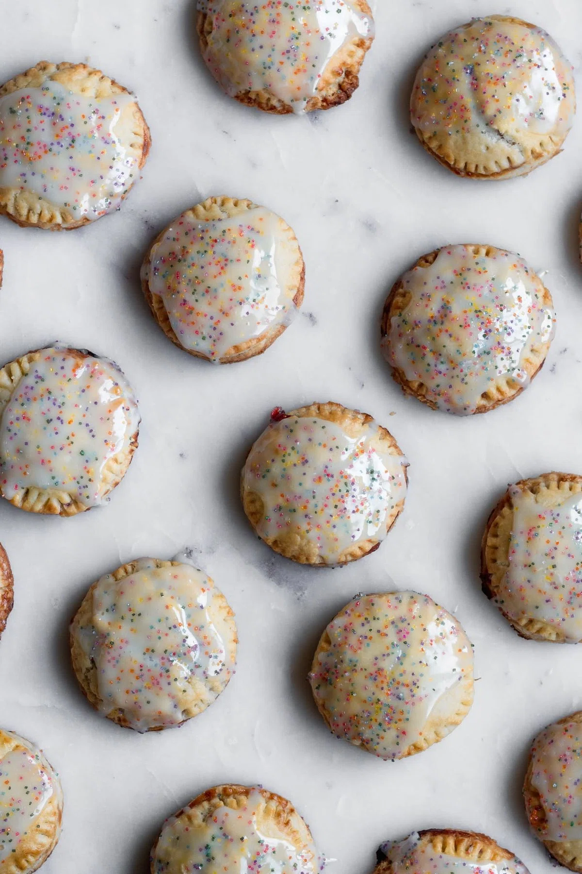 Strawberry Balsamic Hand Pies + Honey Glaze