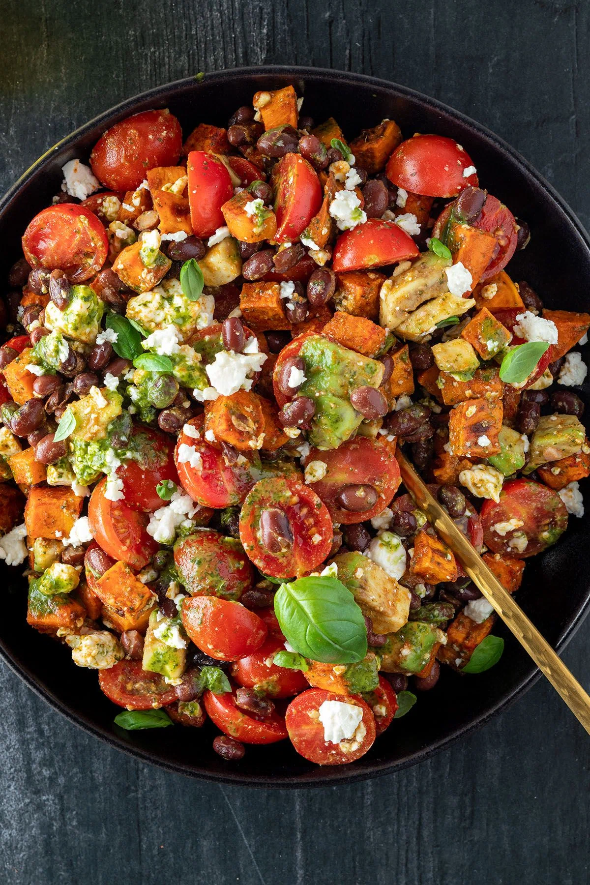 Mexican-inspired Sweet Potato Salad