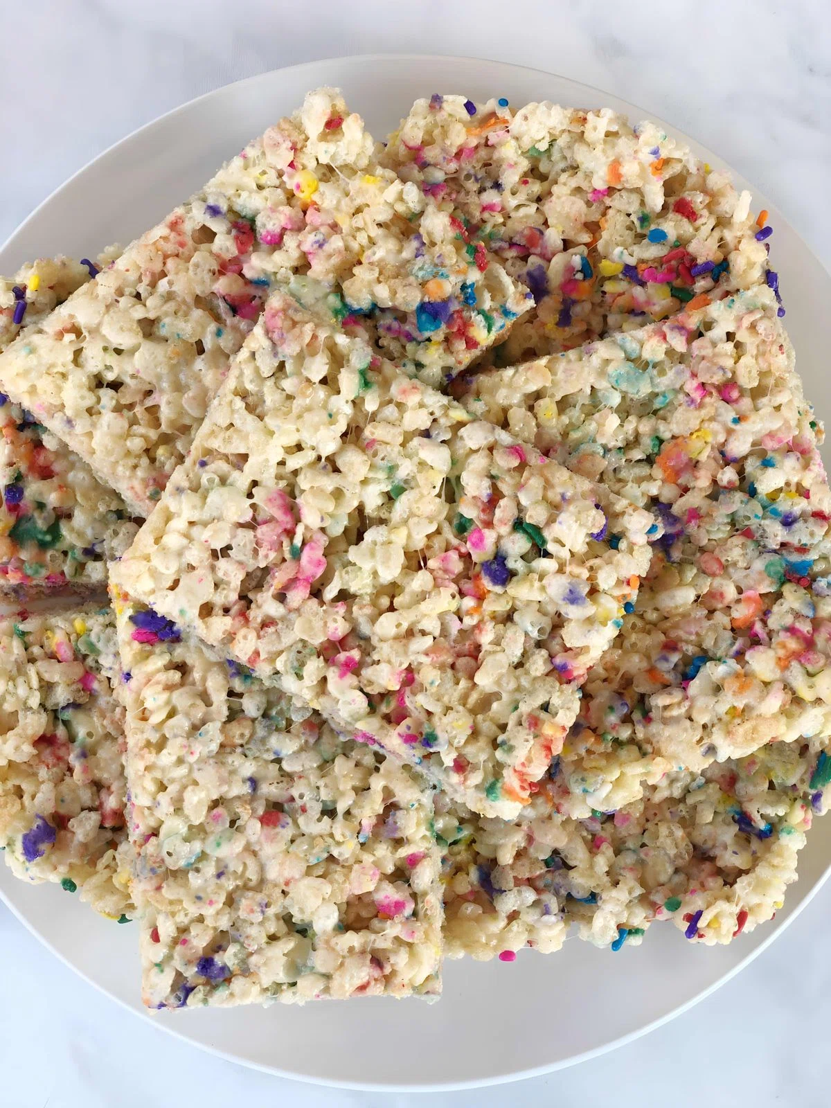 Dairy-Free Funfetti Rice Krispies