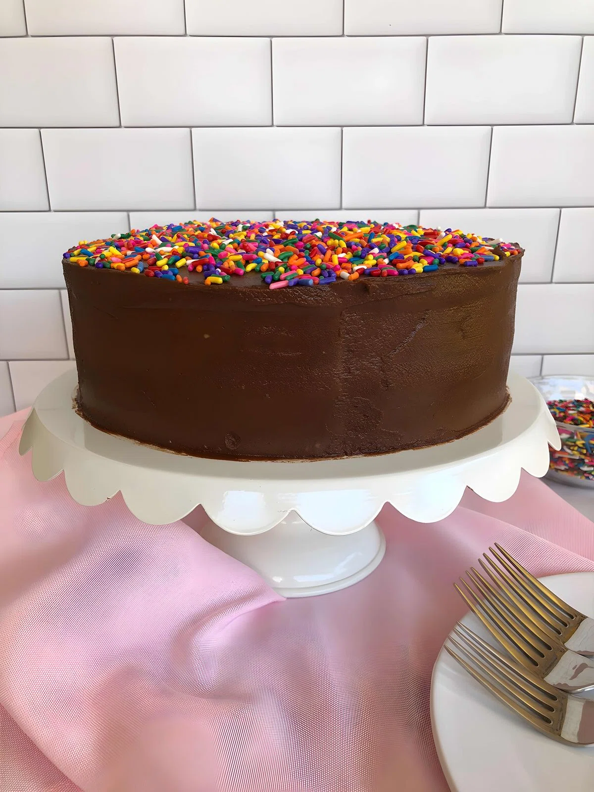 Dairy-Free and Egg-Free Vanilla Cake