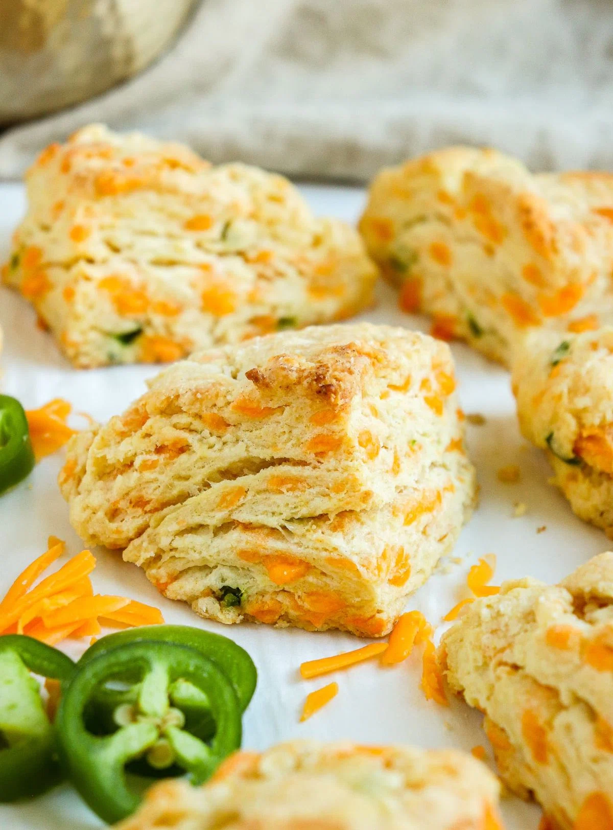 Jalapeno Cheddar Scones