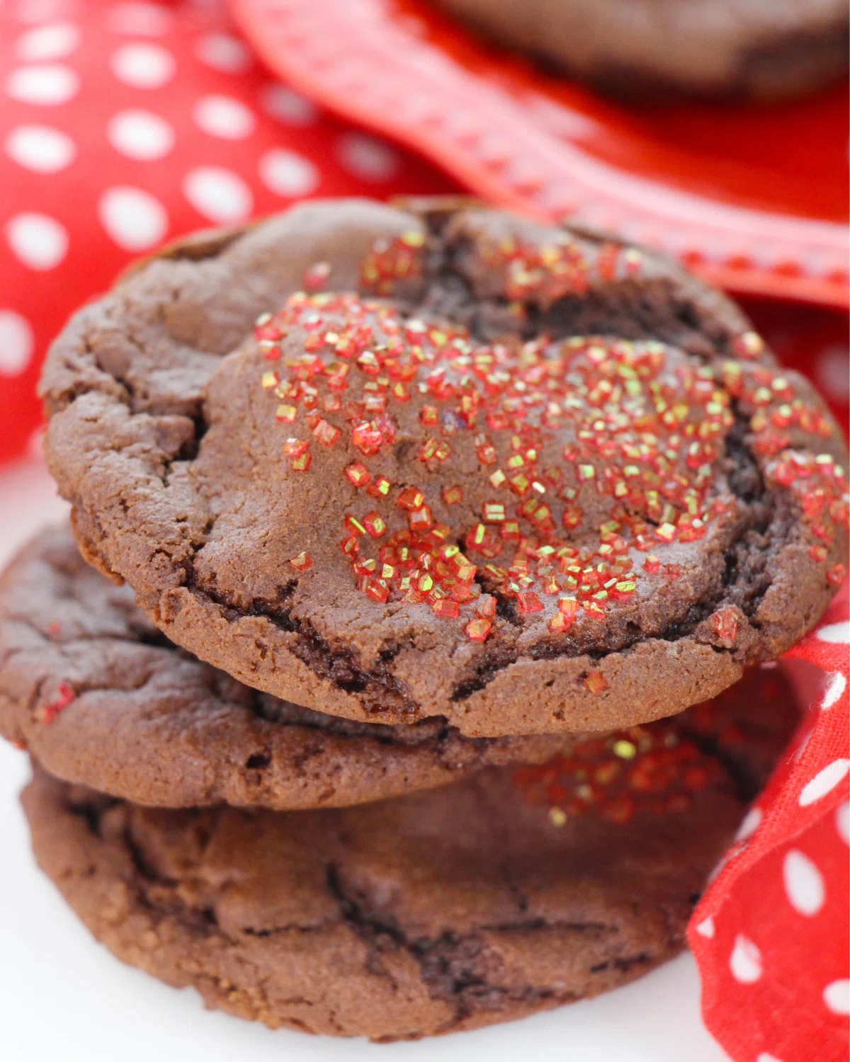 Chocolate Covered Cherry Cookies