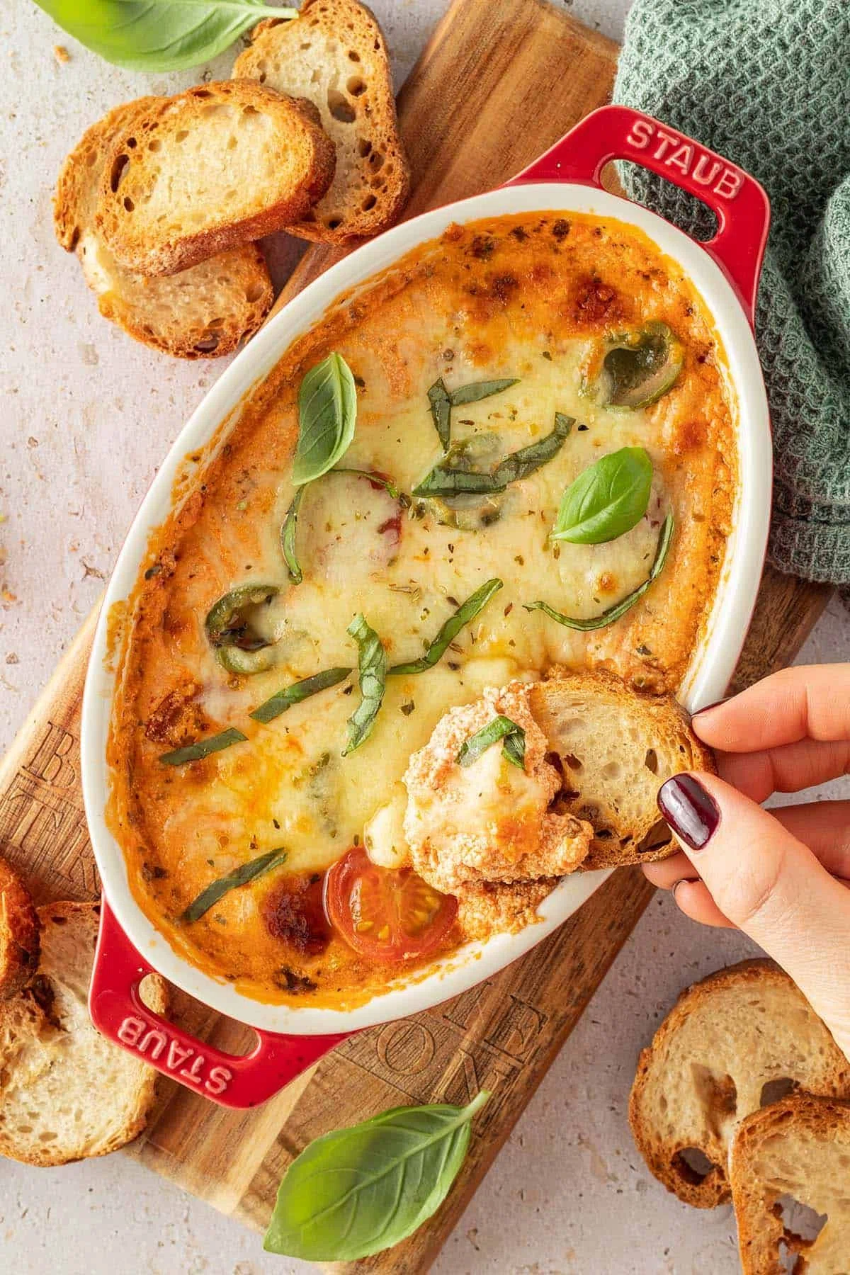 Cottage Cheese Pizza Dip
