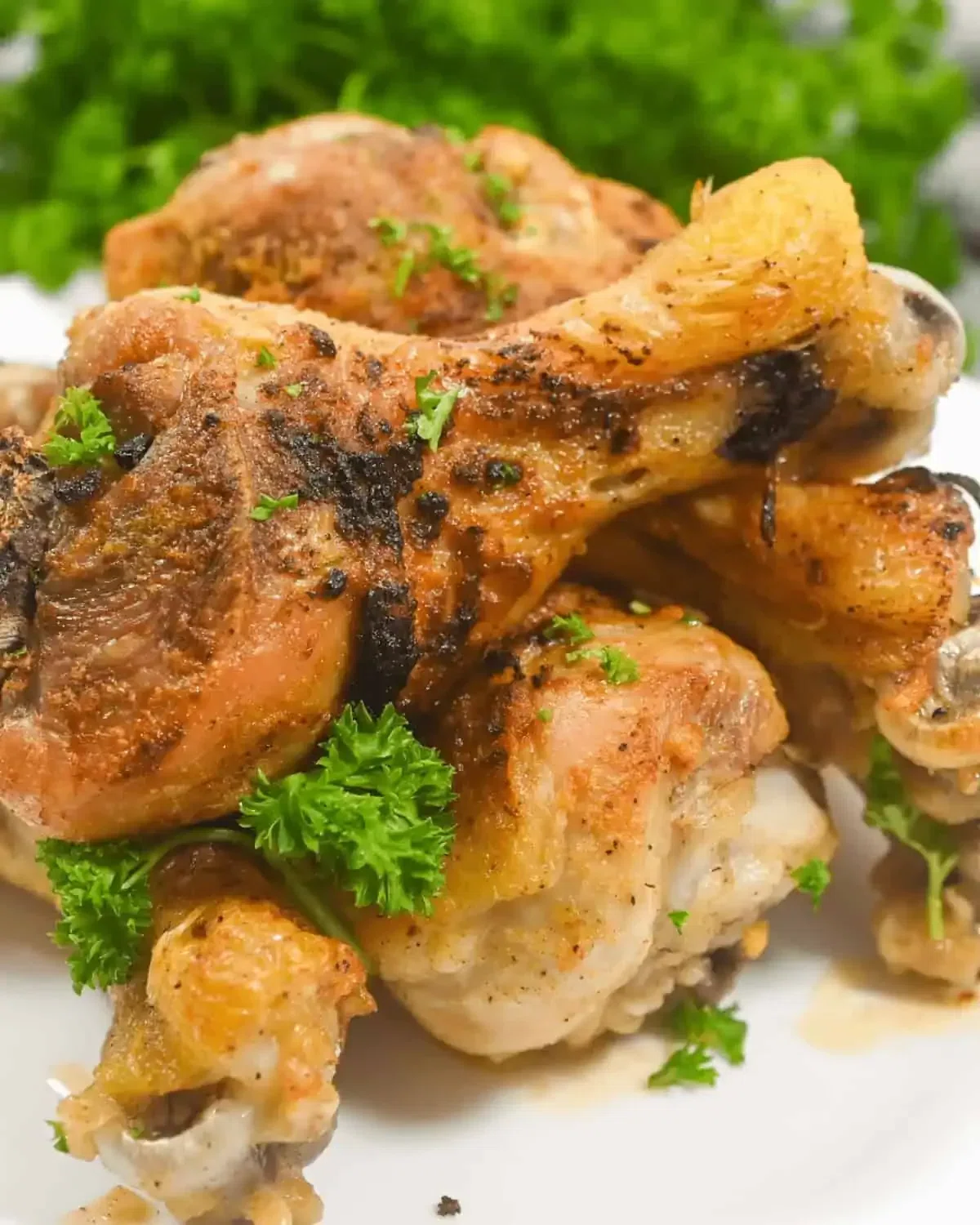 Spicy Roasted Chicken Legs
