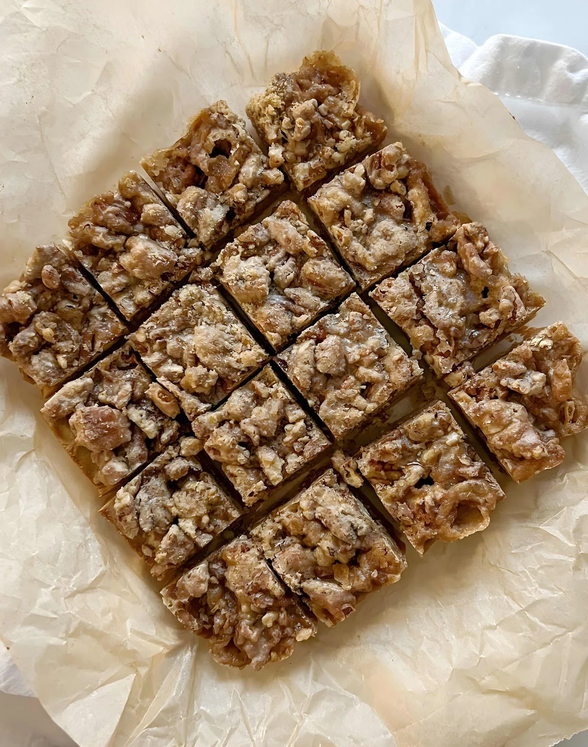 Vegan Pecan Pie Bars