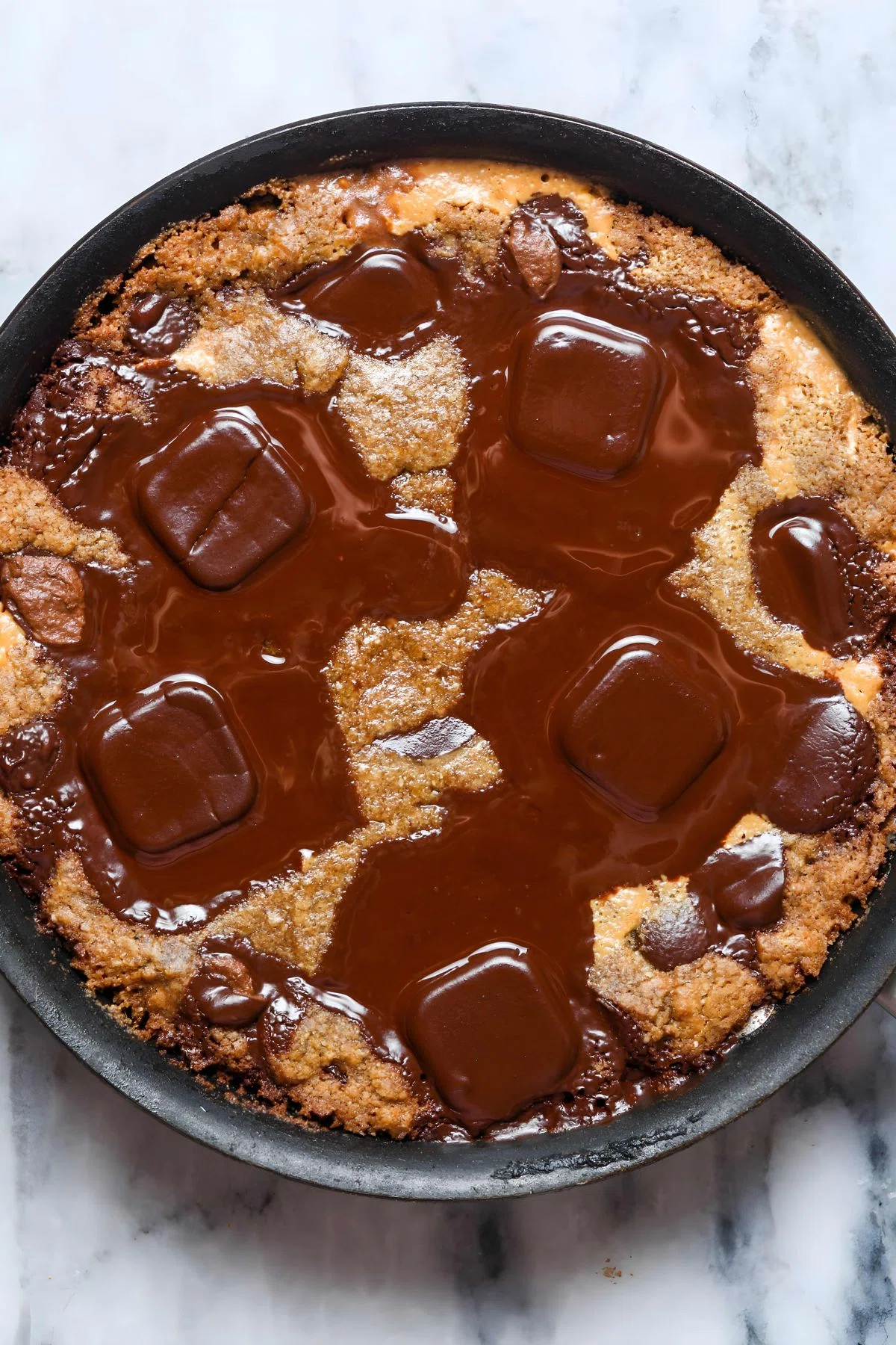Peanut Butter Cookie Skillet