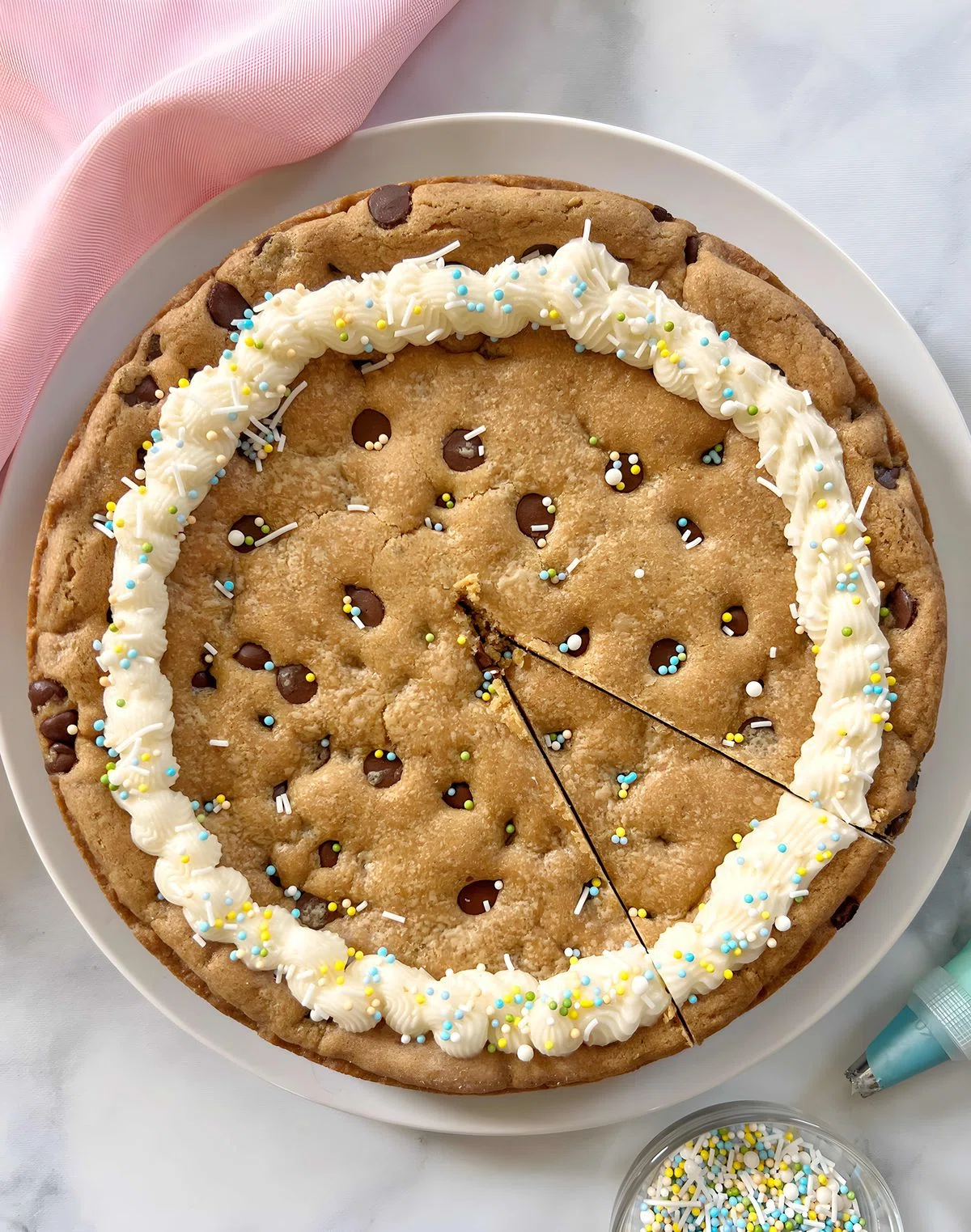 Vegan Cookie Cake