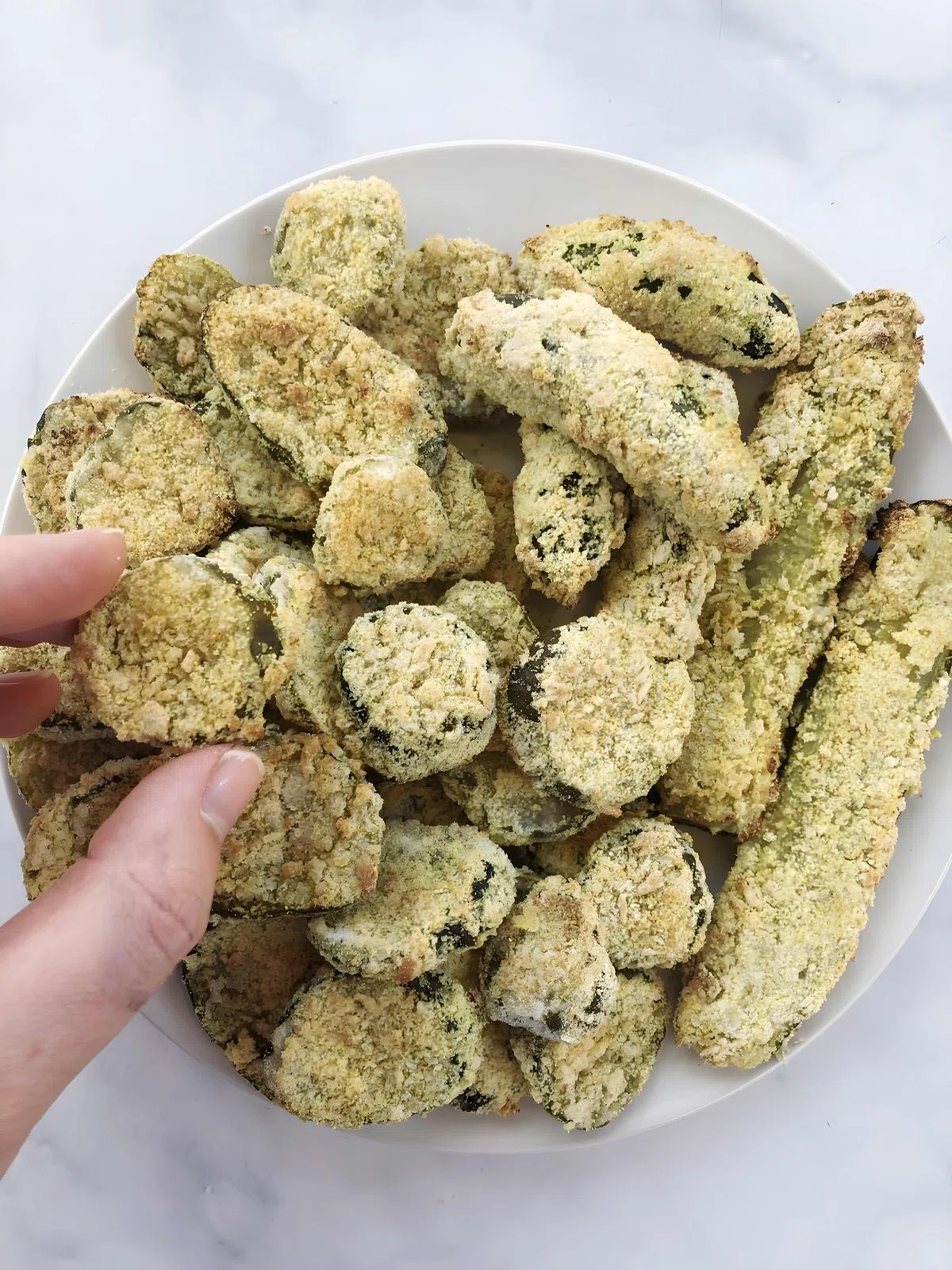 Vegan Fried Pickles