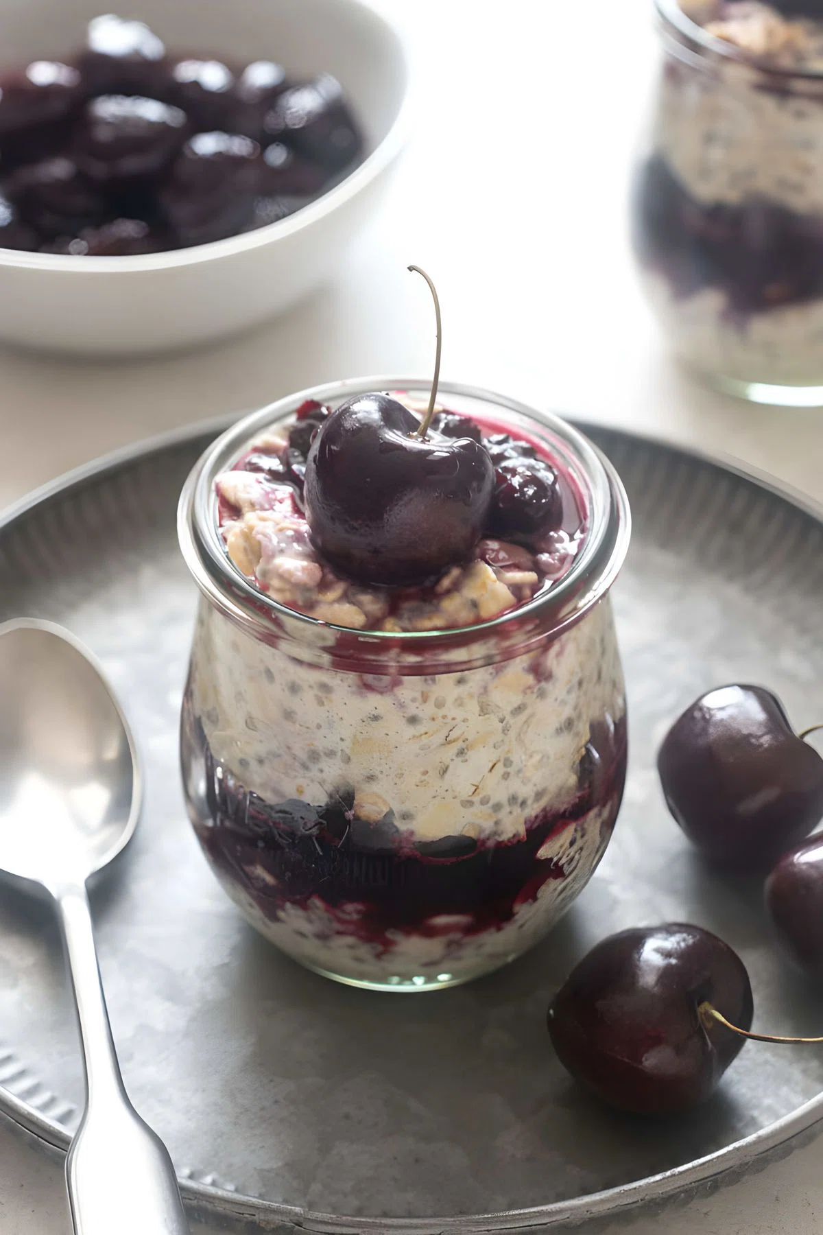 Cherry Overnight Oats