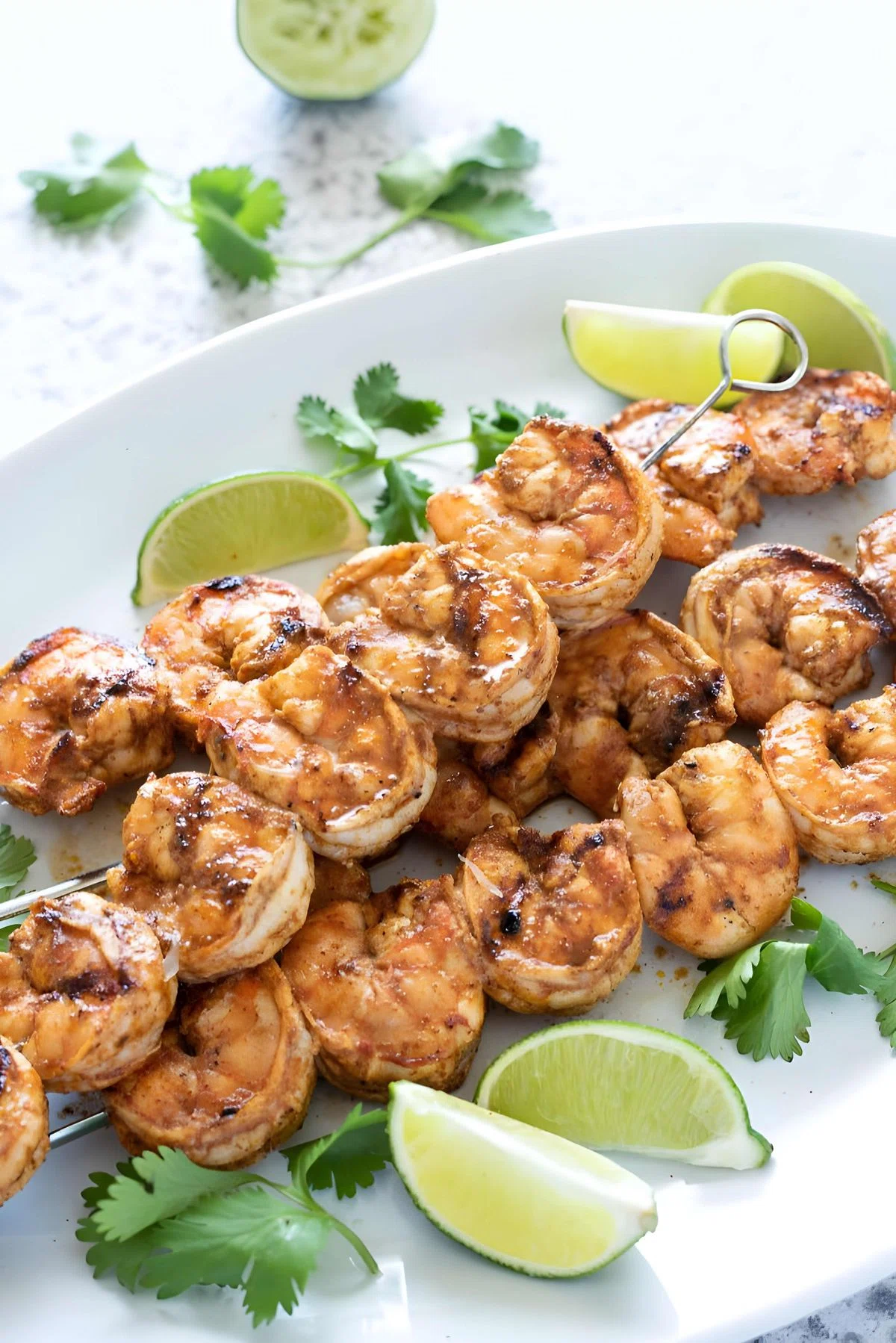 Chili Lime Grilled Shrimp Skewers