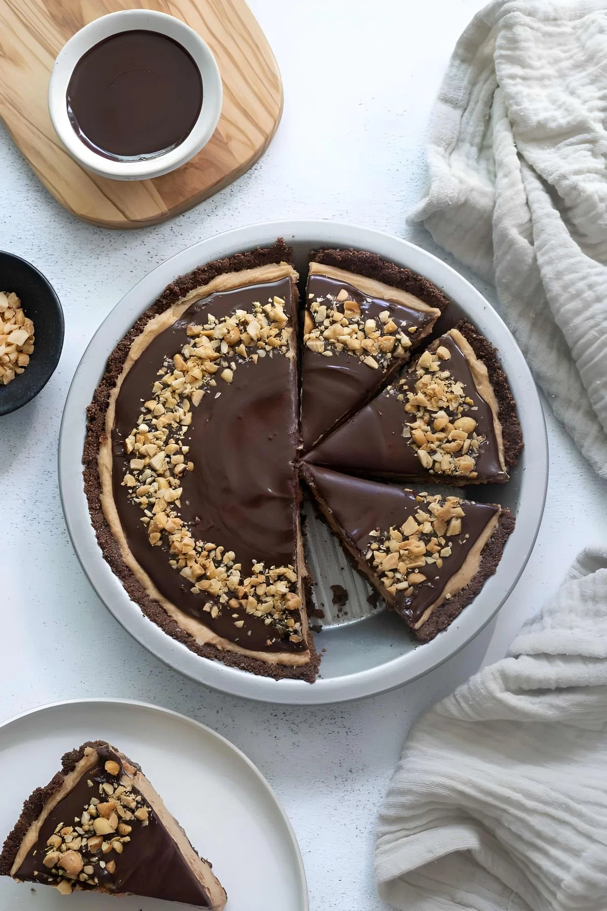Chocolate Peanut Butter Pie