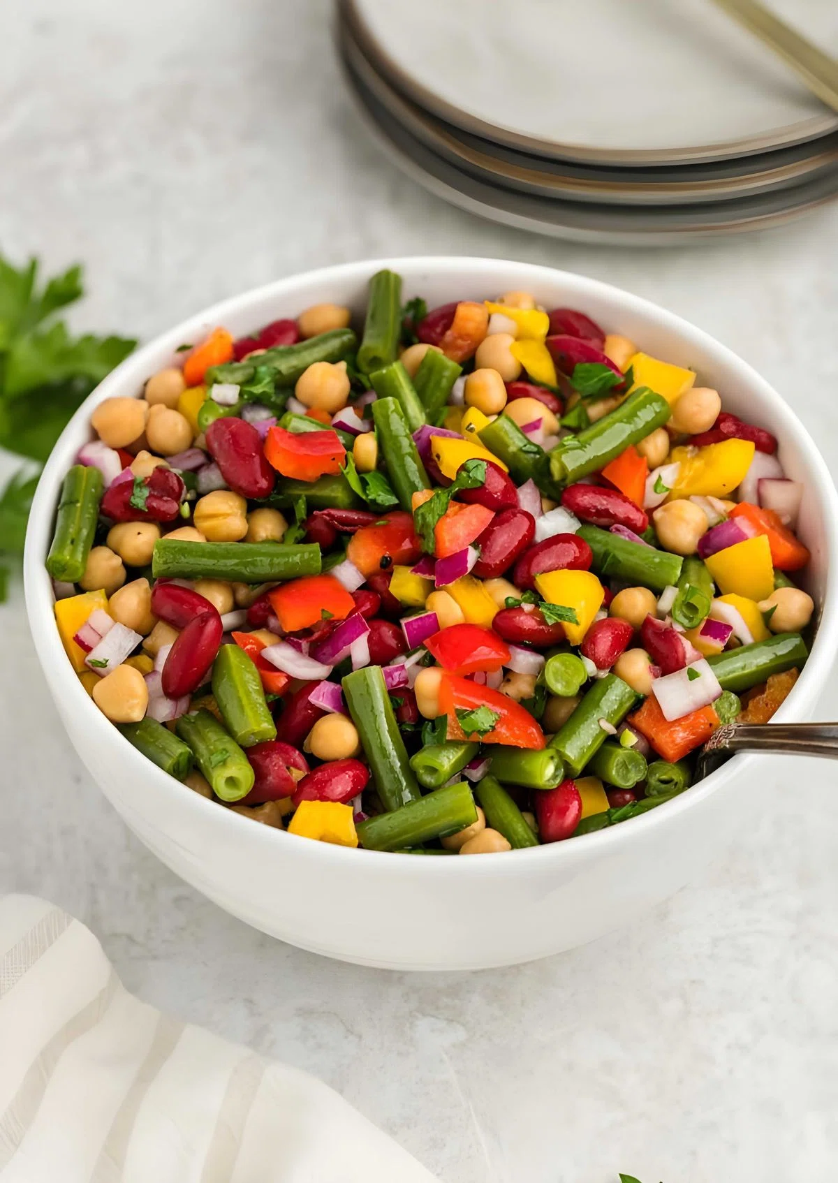Easy Three Bean Salad Recipe