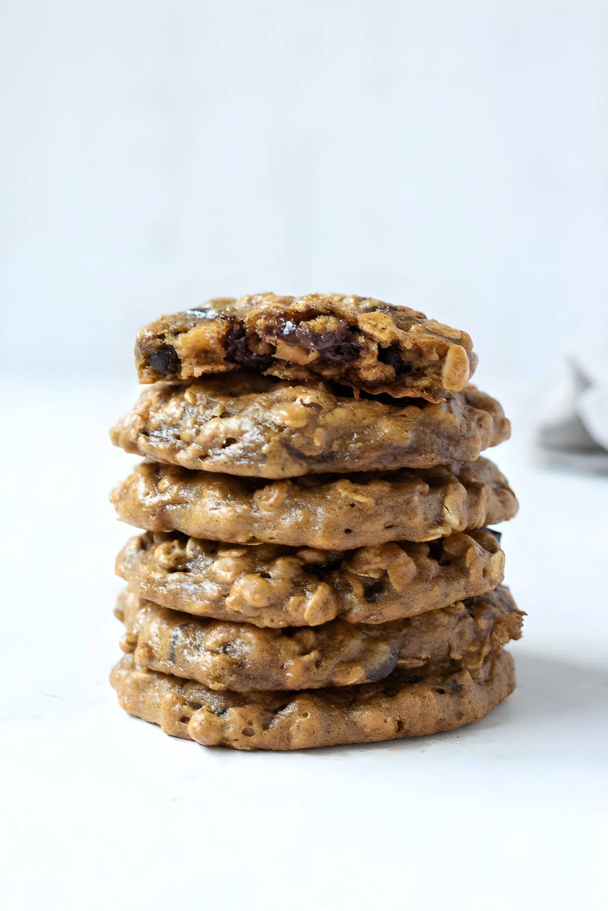 Gluten-Free Peanut Butter Banana Oatmeal Cookies