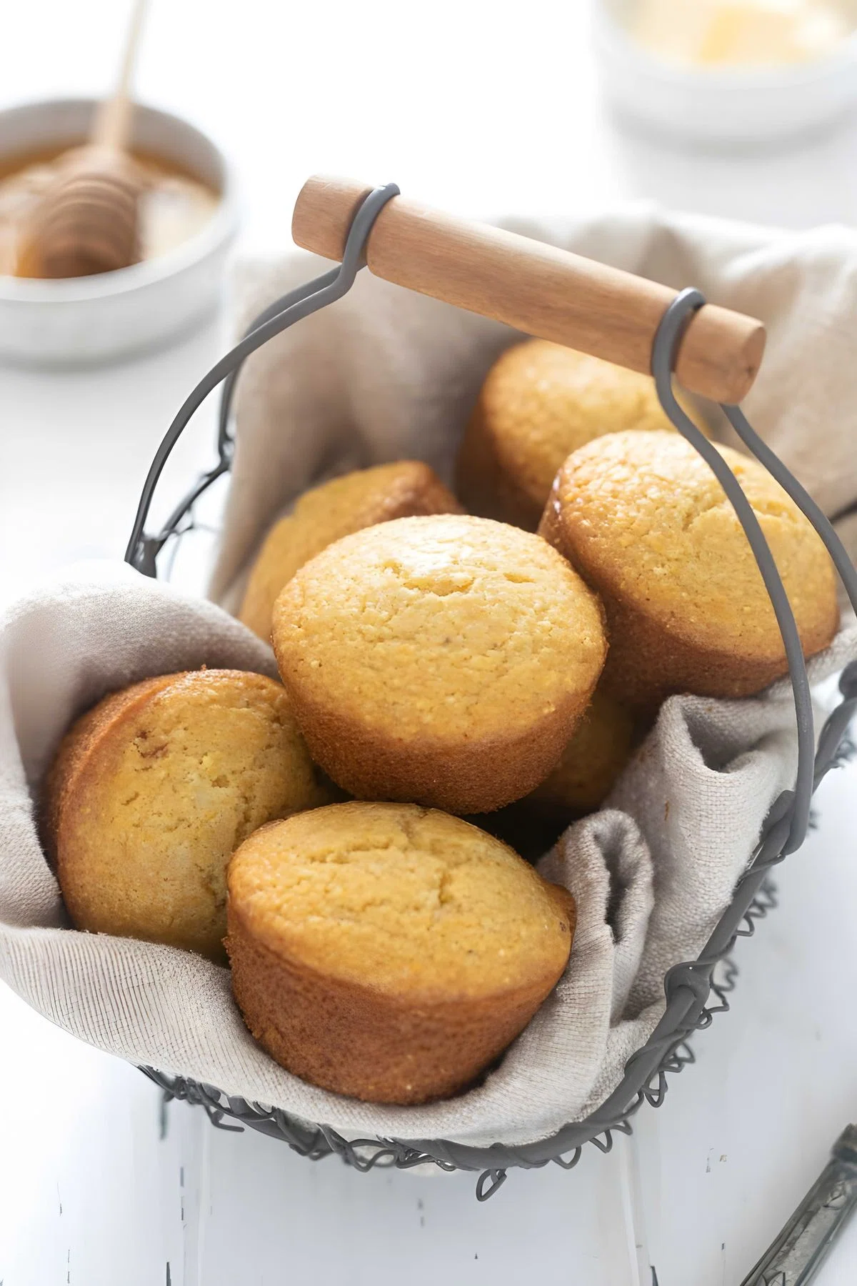 Honey Cornbread Muffins Recipe