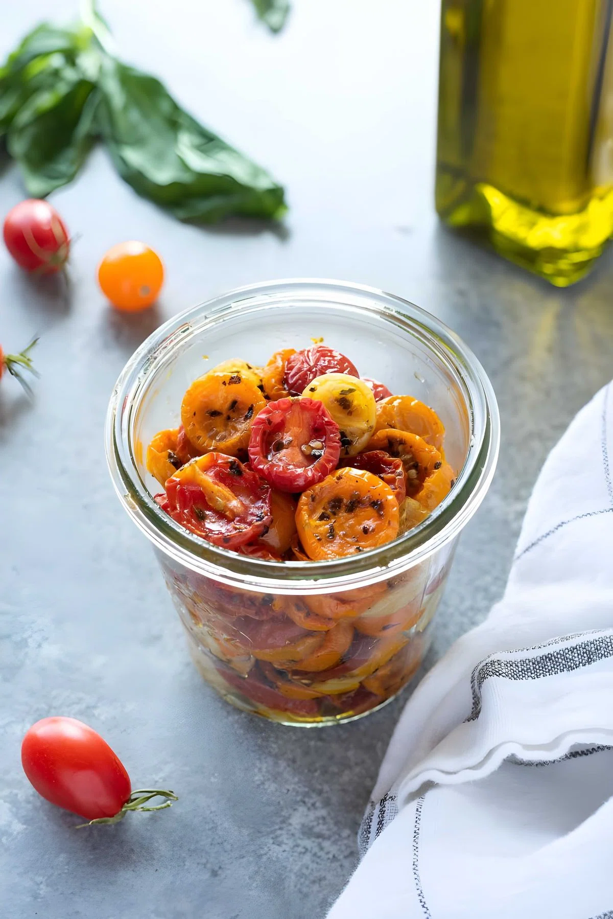 Oven Roasted Cherry Tomatoes