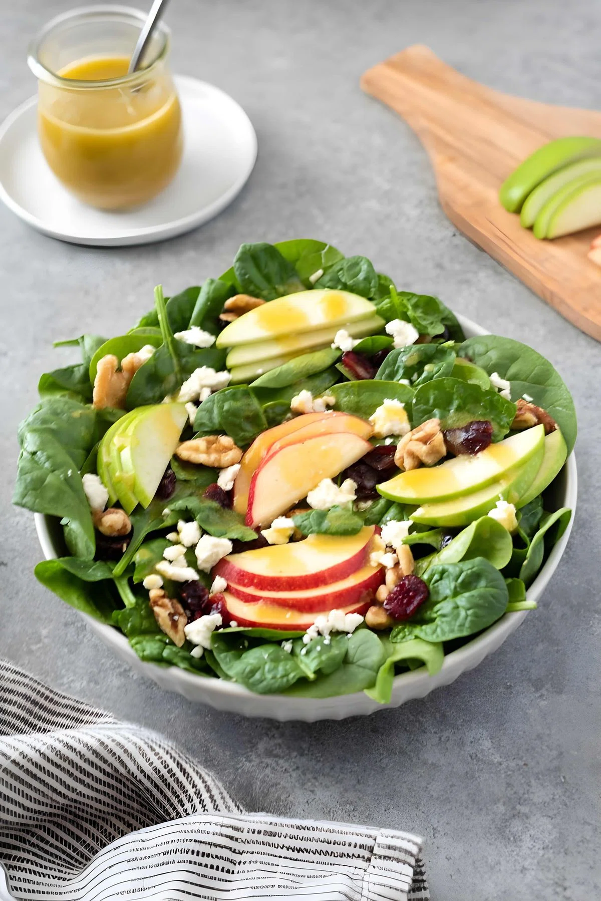 Spinach Apple Salad