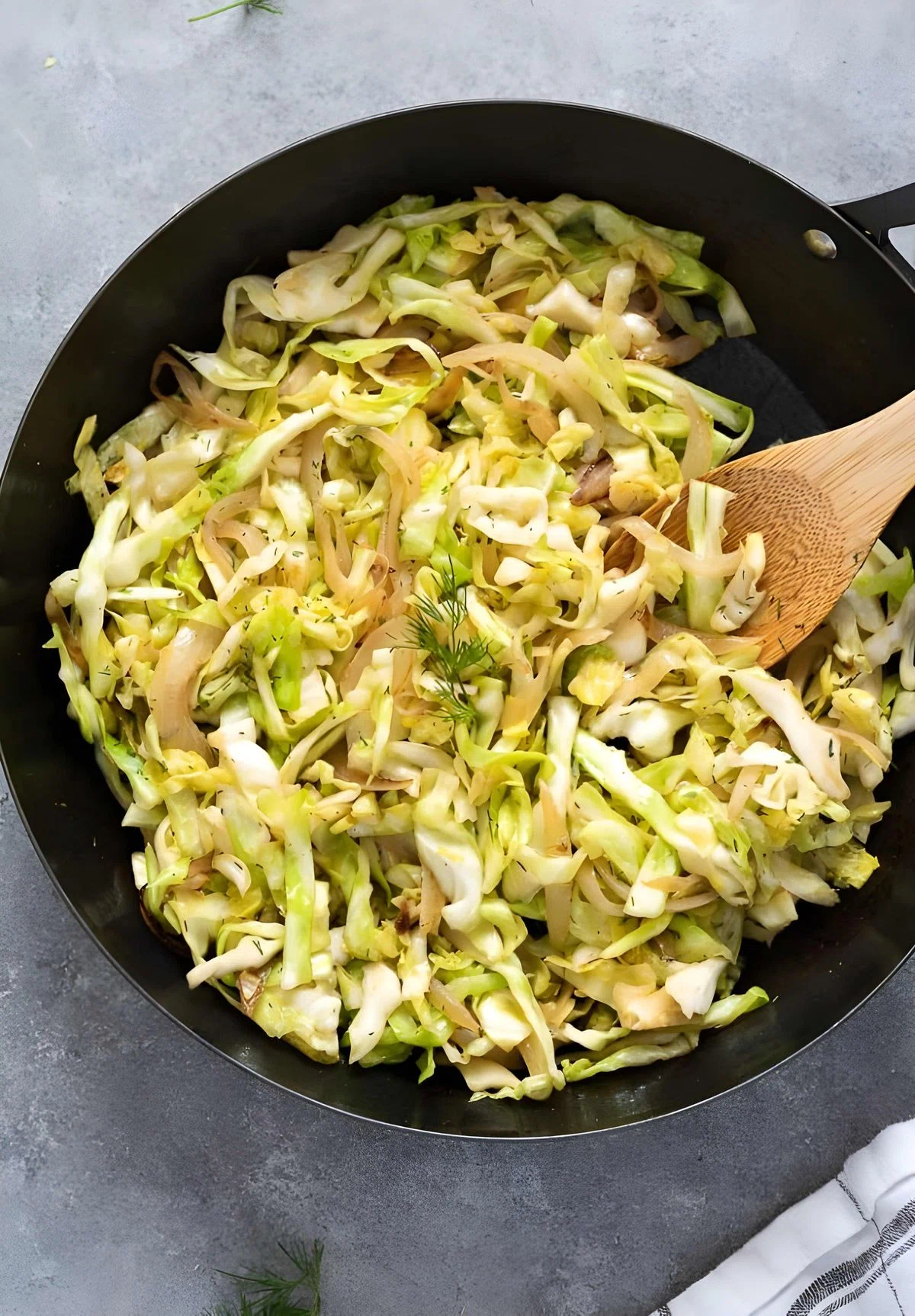 Simple Sautéed Cabbage