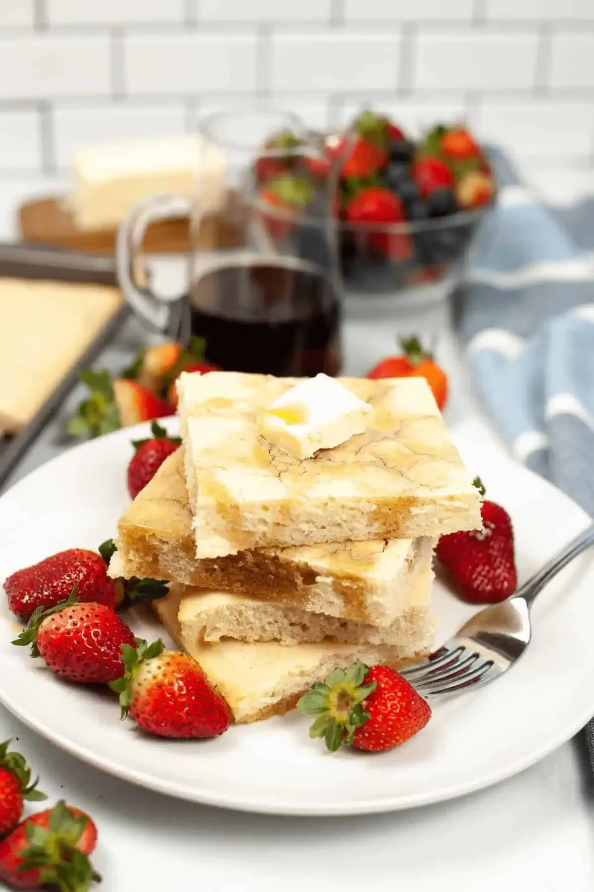 Sheet Pan Pancakes from Mix