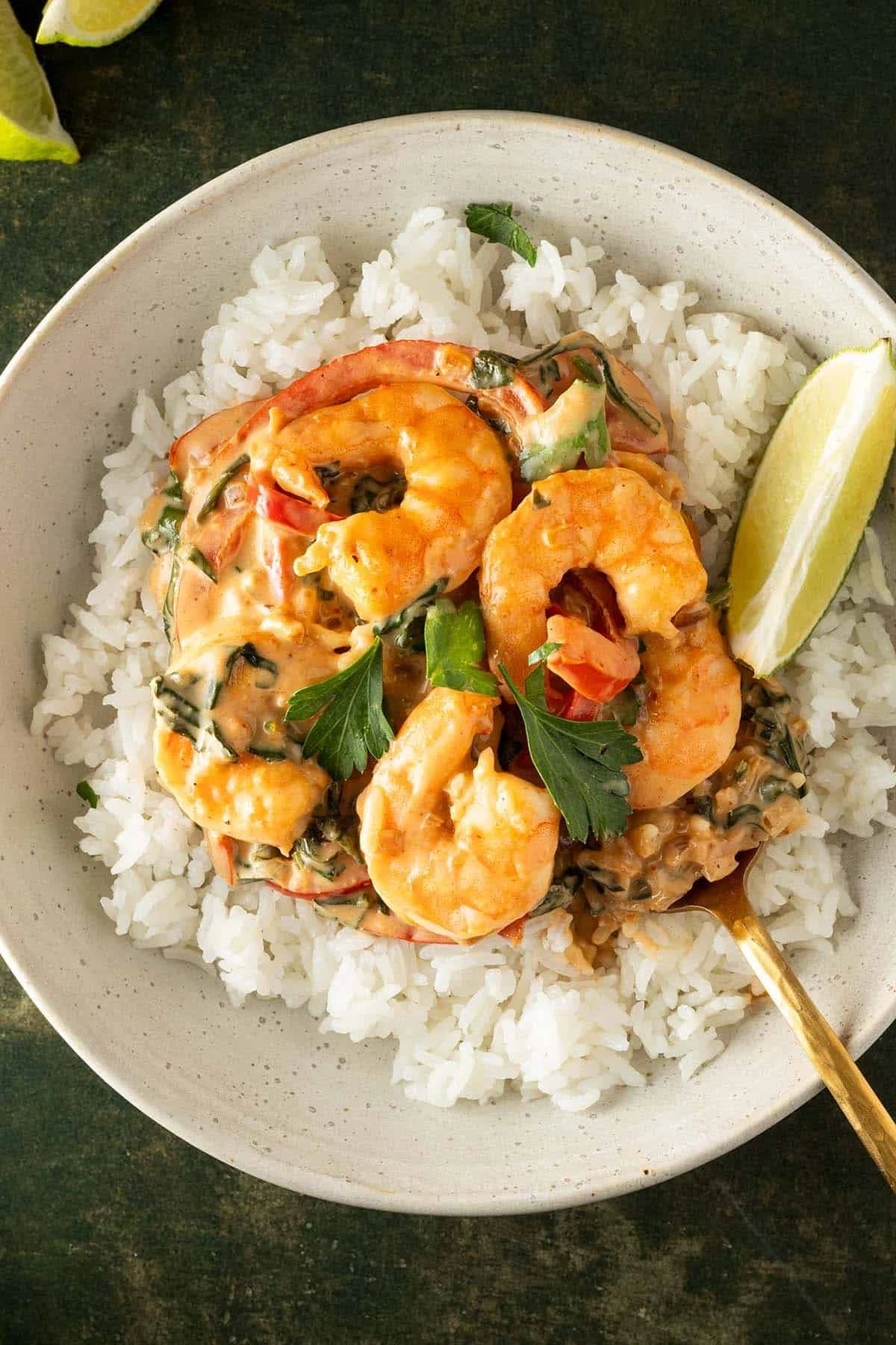 Thai Curry with Shrimps