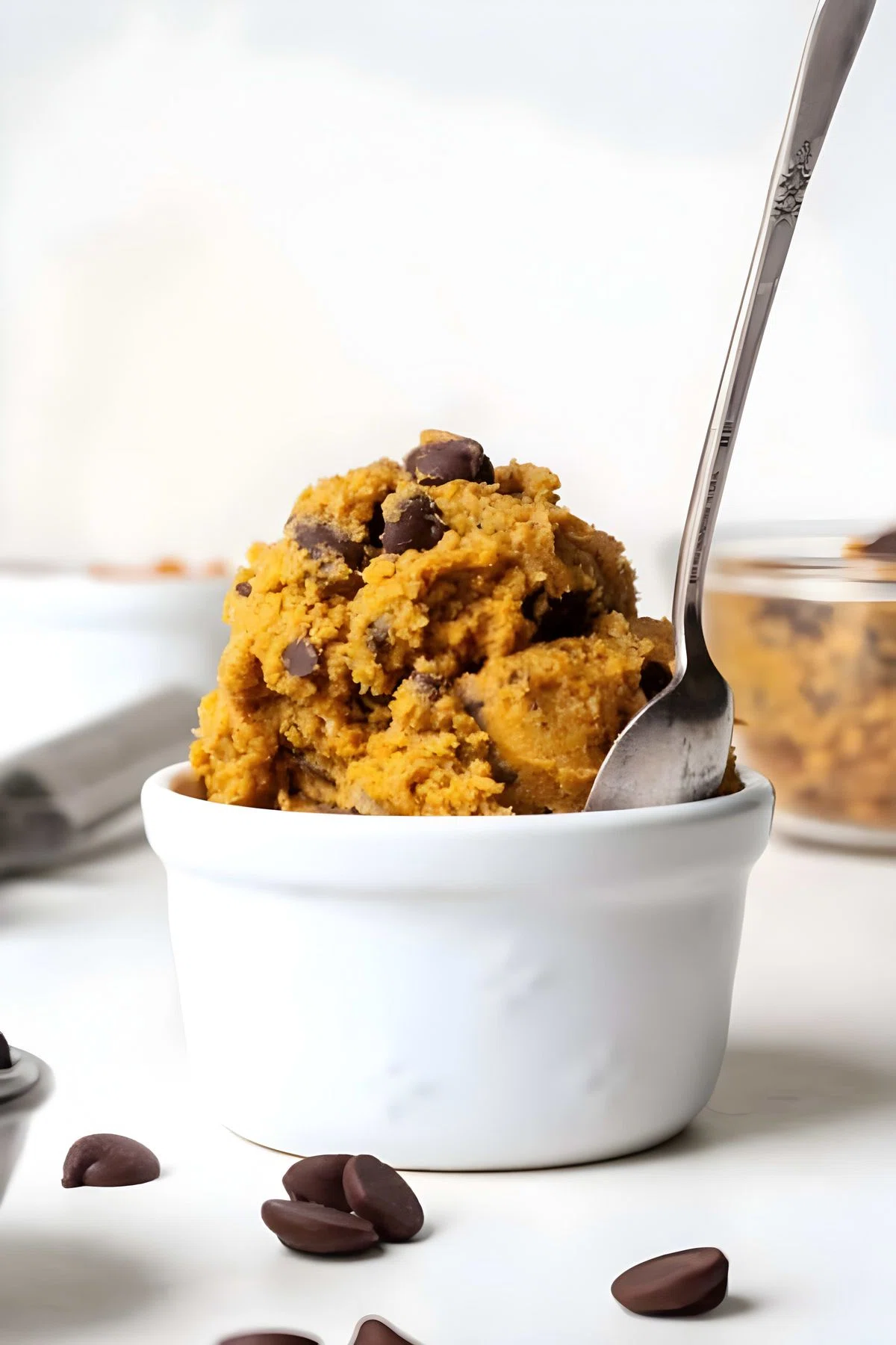 Edible Pumpkin Cookie Dough