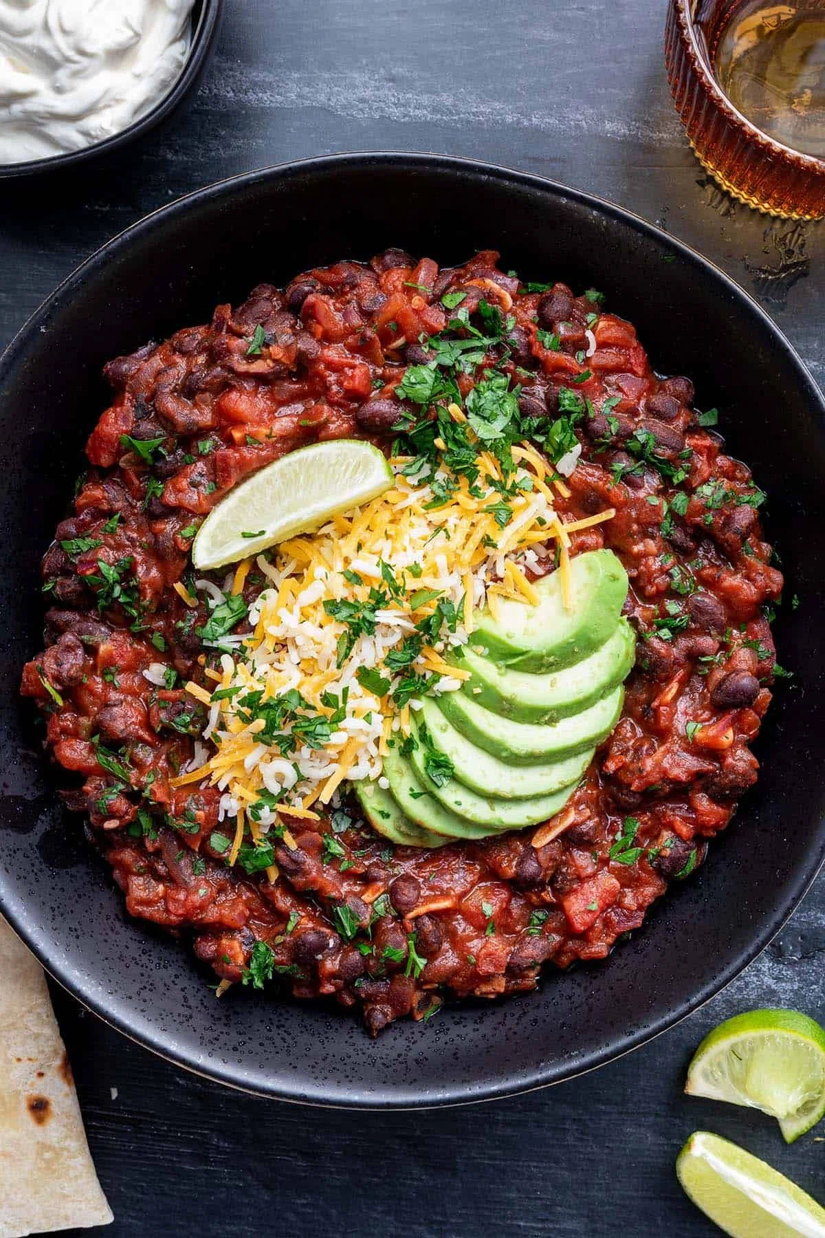 Loaded Mexican-Style Beans