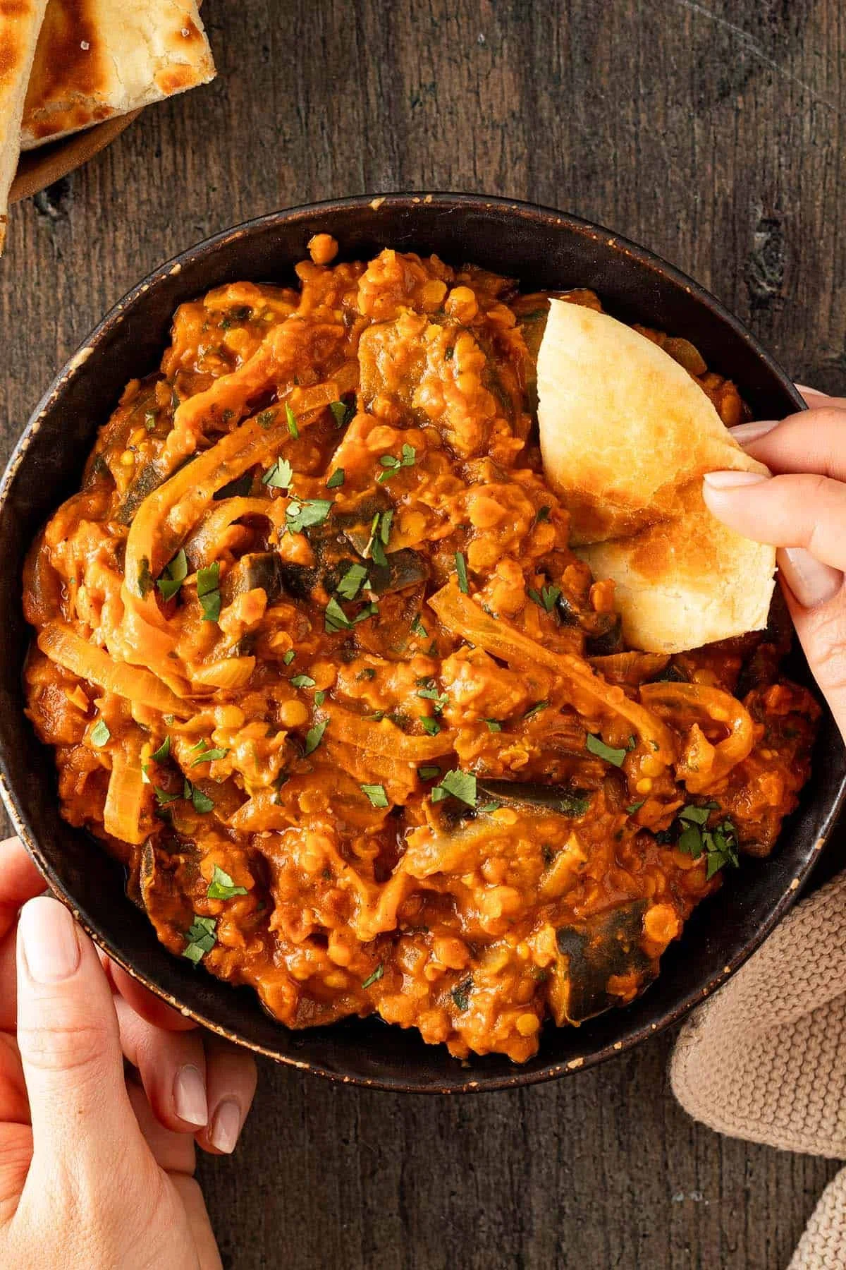 Oven-Baked Eggplant Curry