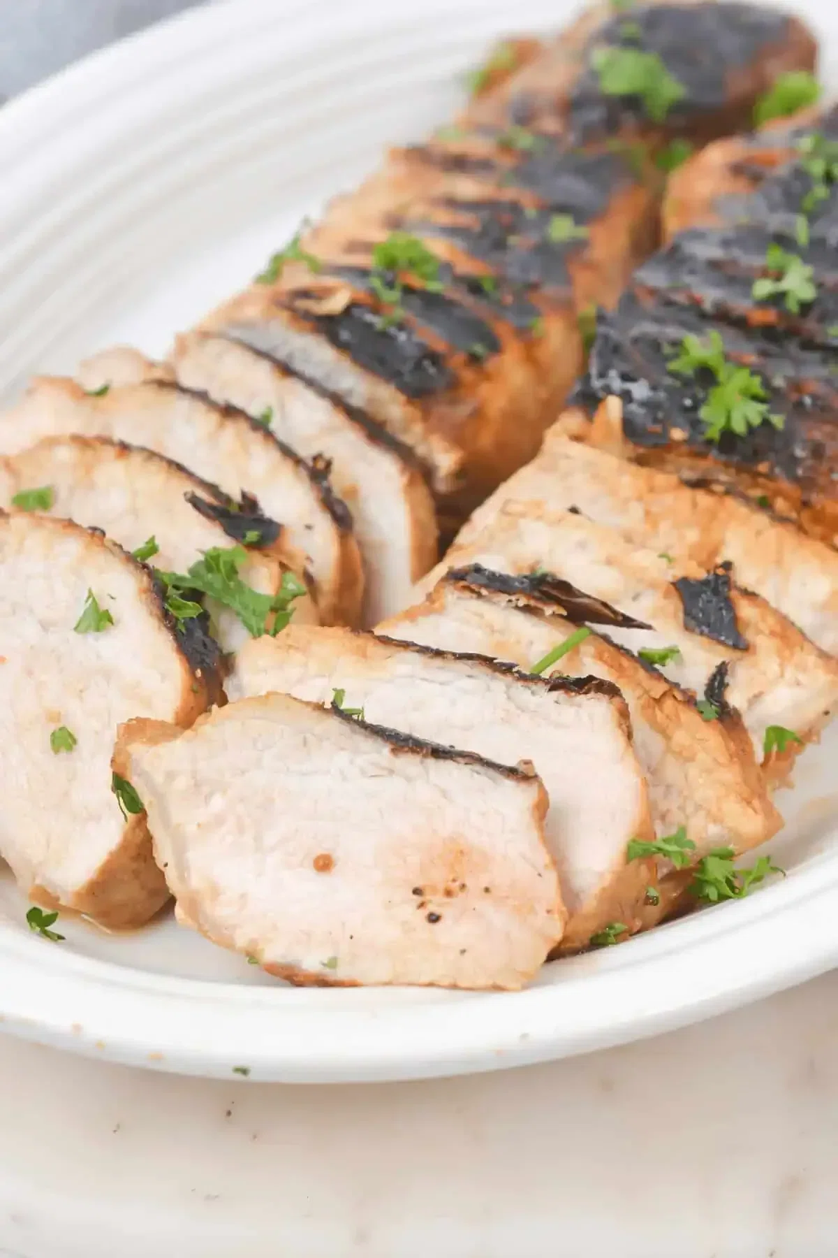 Grilled Marinated Pork Loin
