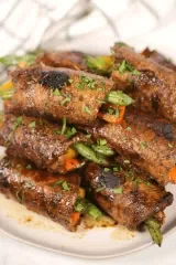 Balsamic Steak Roll Ups