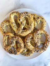 Everything Bagel Soft Pretzels