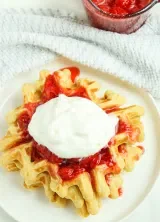Easy Homemade Waffles 