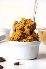 Edible Pumpkin Cookie Dough