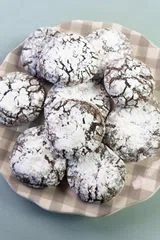 Crinkle Brownie Cookies