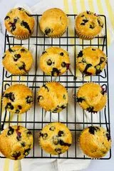 Blueberry Pancake Muffins With Mix