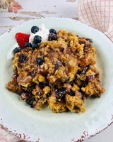 Mixed Berry Cobbler with Cake Mix