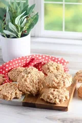 No Bake Peanut Butter Oatmeal Cookies
