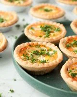 Sweet Potato Goat Cheese Quiche
