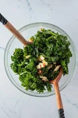 Kale Salad with Honey Mustard Dressing