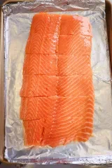 Sweet and Smoky Salmon with Shallots and Lemon