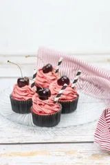 Black Cherry Cupcakes