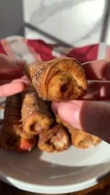 Apple Pie French Toast Roll-Ups