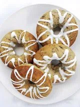 Baked Banana Bread Donuts