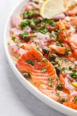 Salmon Crudo