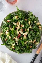 Kale Salad with Honey Mustard Dressing